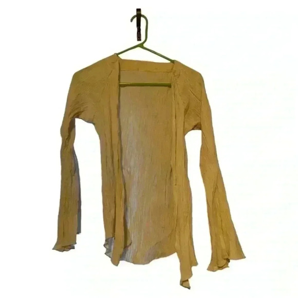 Savannah Morrow 100% Cotton Stretchy Cardigan Cream OS fits most - Picture 1 of 7